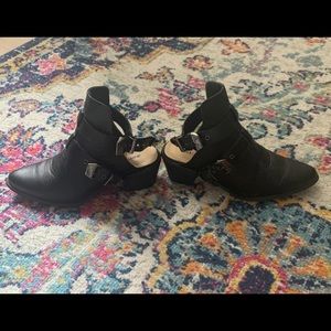 Size 7 black booties